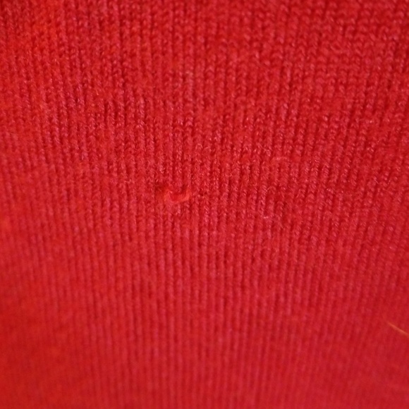 Banana republic Dark red crew neck sweater M - Picture 5 of 8